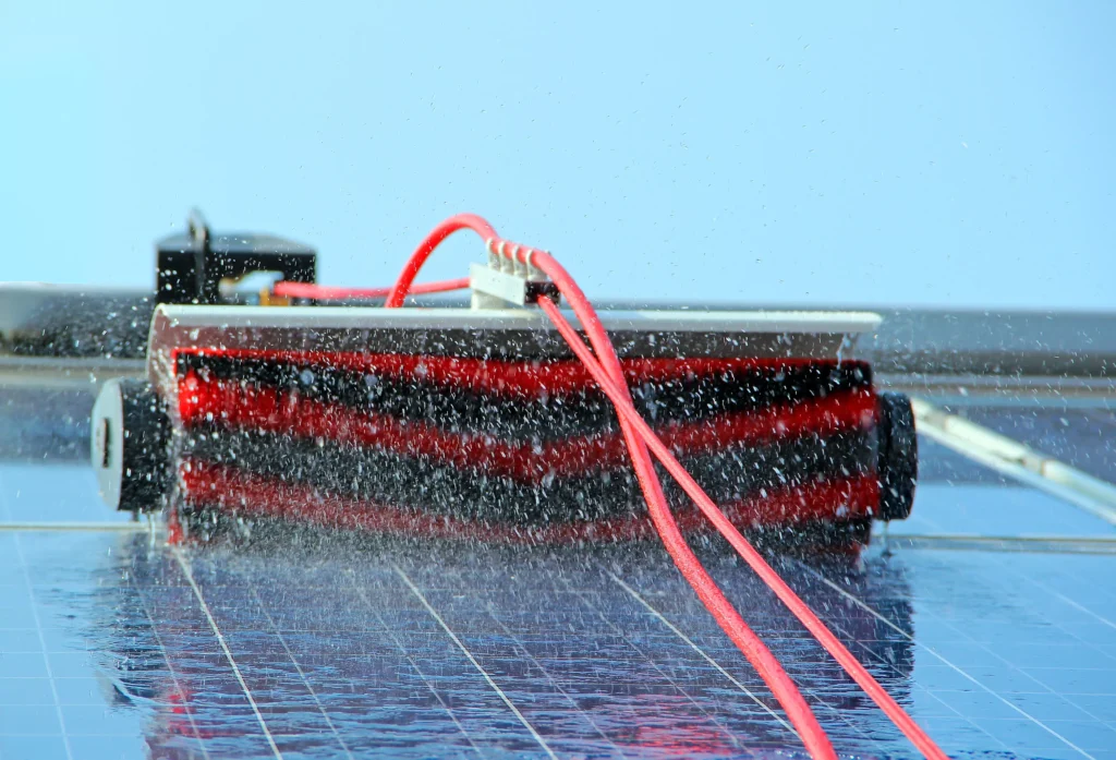 Photovoltaikanlage auf einem Hallendach